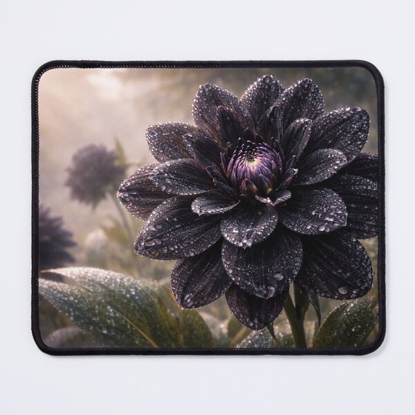 Item preview, Midnight Dew Dahlia designed and sold by SpicyWind.