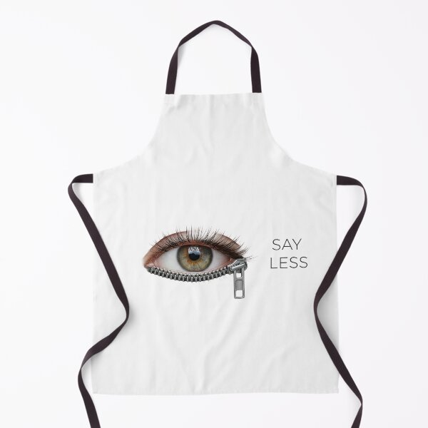 Item preview, Say Less Zipper Eye Graphic Design for Men and Women designed and sold by t-patterns.