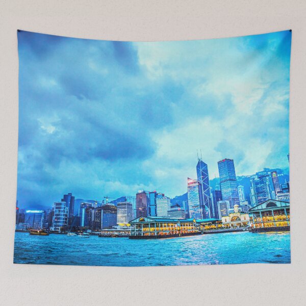 Item preview, Hong Kong Waterfront at Twilight 2 designed and sold by Paul Thompson Photography.