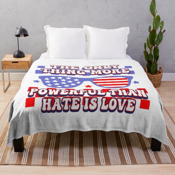 Item preview, The Only Thing More Powerful Than Hate Is Love United States Strong designed and sold by SkeletonsDanger.