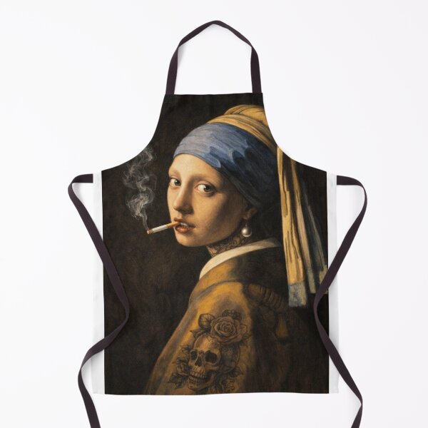Item preview, Mysterious Girl Portrait Parody designed and sold by RØNI AI.