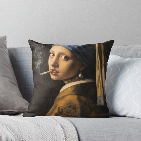 Item preview, Mysterious Girl Portrait Parody designed and sold by RØNI AI.