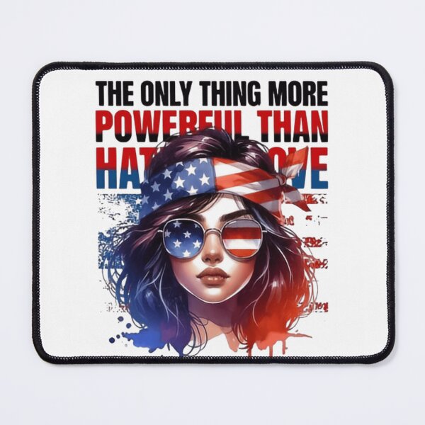 Item preview, The Only Thing More Powerful Than Hate Is Love Defend The Republic designed and sold by SkeletonsDanger.