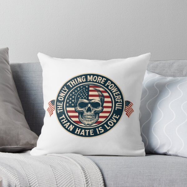 Item preview, The Only Thing More Powerful Than Hate Is Love Freedom Across America designed and sold by SkeletonsDanger.