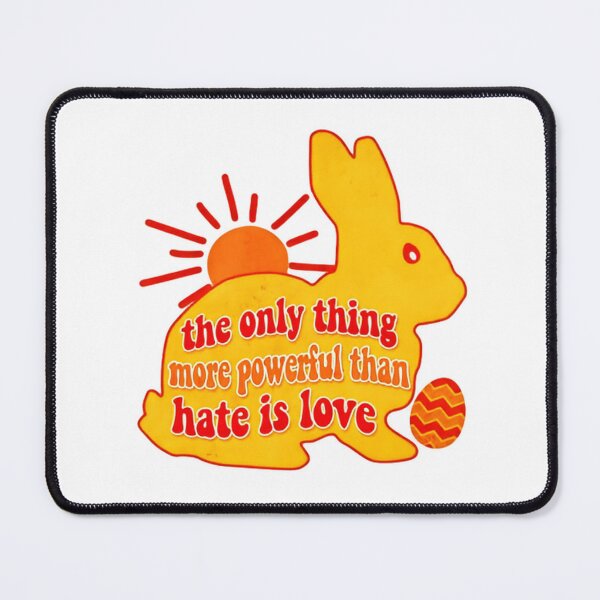Item preview, The Only Thing More Powerful Than Hate Is Love American Values Matter designed and sold by SkeletonsDanger.