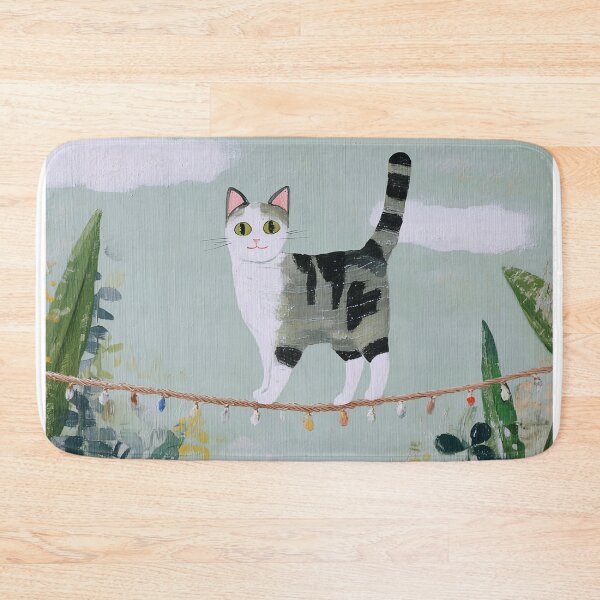 Item preview, Cat Balancing on a Rope designed and sold by lautir.