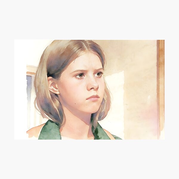 Item preview, My Mother Was Never a Kid Afterschool Special Victoria Watercolor designed and sold by taspecialist.