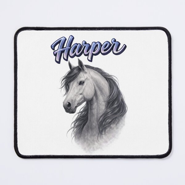 Item preview, Harper Horse Zodiac — Freedom, Grace and Inner Strength of the Chinese Horse designed and sold by AlexLineArt.