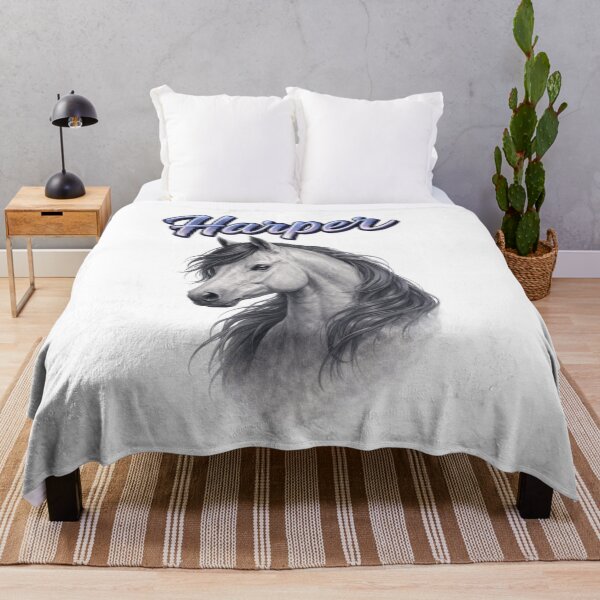 Item preview, Harper Horse Zodiac — Freedom, Grace and Inner Strength of the Chinese Horse designed and sold by AlexLineArt.
