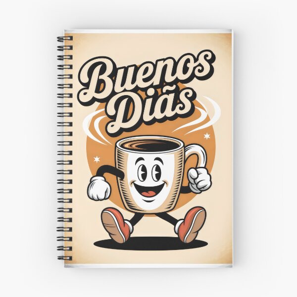 Item preview, Buenos dias coffee. designed and sold by MyHappyArtShop.