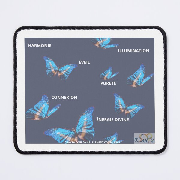 Item preview, Butterfly mouse pad designed and sold by Laudevie.