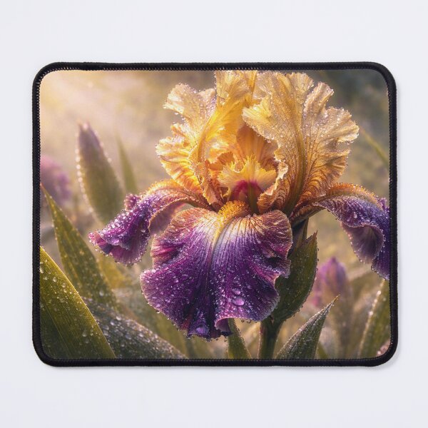Item preview, Golden Amethyst Iris designed and sold by SpicyWind.