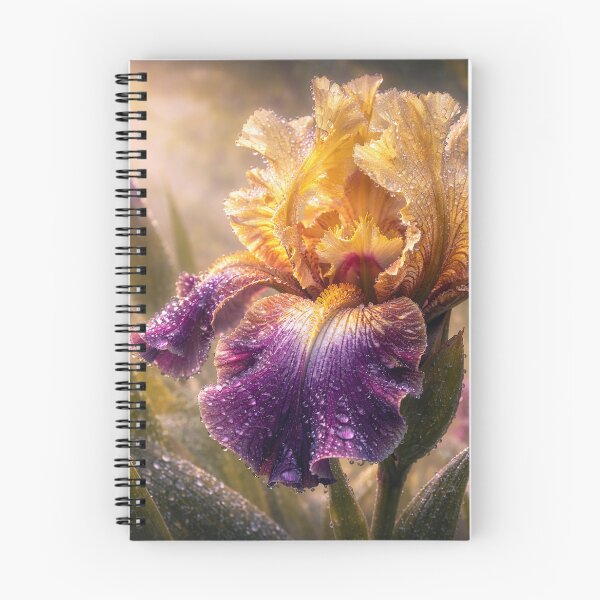 Item preview, Golden Amethyst Iris designed and sold by SpicyWind.