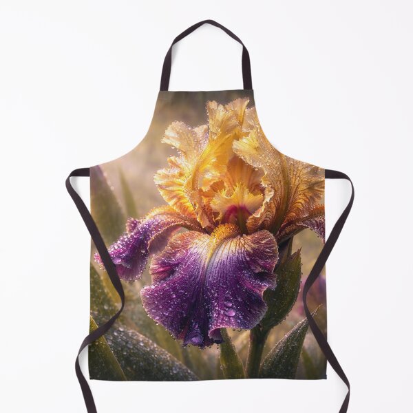 Item preview, Golden Amethyst Iris designed and sold by SpicyWind.
