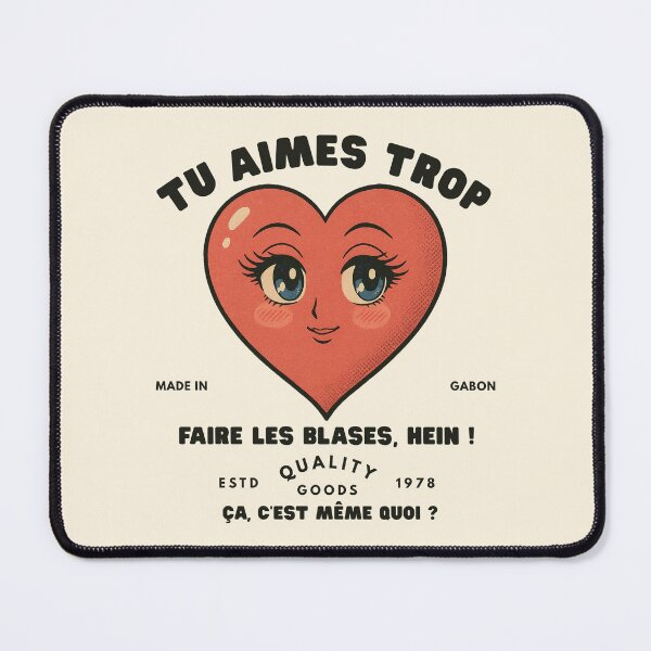 Item preview, Gabon : Tu aimes trop faire les blases (Gabonese expression) designed and sold by Peerless-Prime.