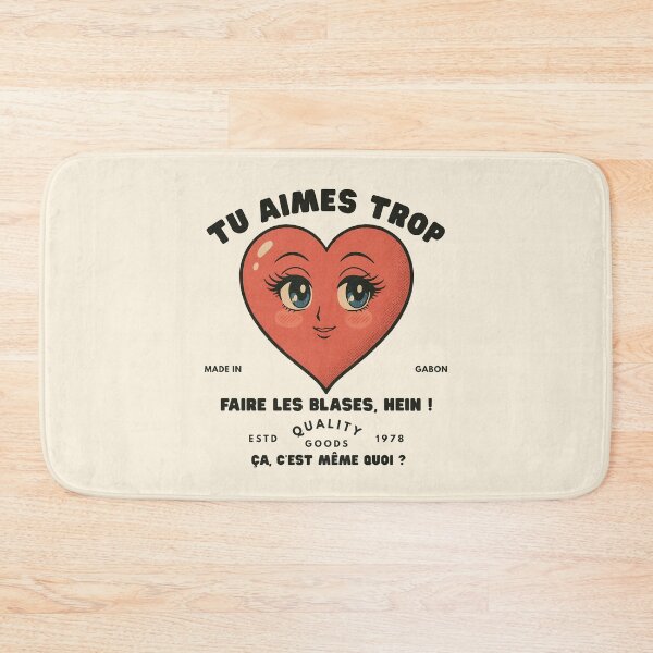Item preview, Gabon : Tu aimes trop faire les blases (Gabonese expression) designed and sold by Peerless-Prime.