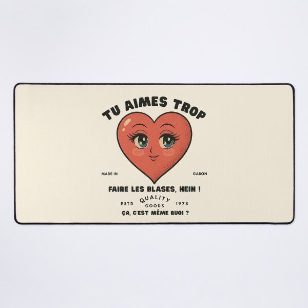 Item preview, Gabon : Tu aimes trop faire les blases (Gabonese expression) designed and sold by Peerless-Prime.