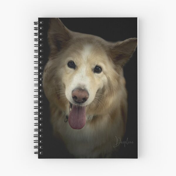 Item preview, Collie Mix Portrait designed and sold by DeeplineArt.