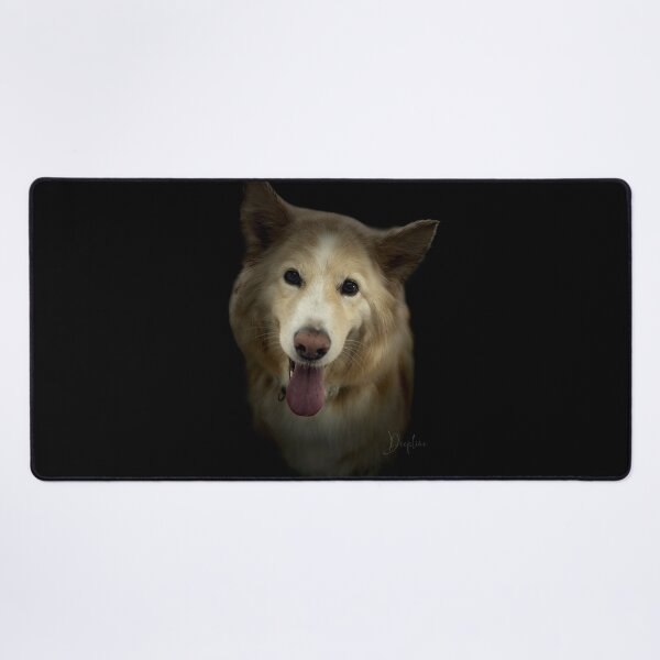 Item preview, Collie Mix Portrait designed and sold by DeeplineArt.