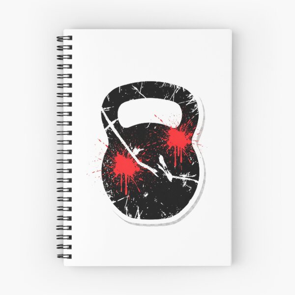 Item preview, Gritty Kettlebell Strength Training Stencil Design designed and sold by Amazing Graphics.