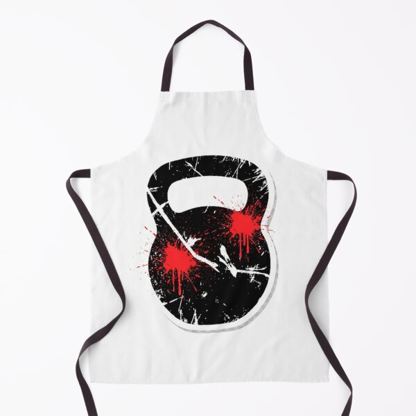Item preview, Gritty Kettlebell Strength Training Stencil Design designed and sold by Amazing Graphics.