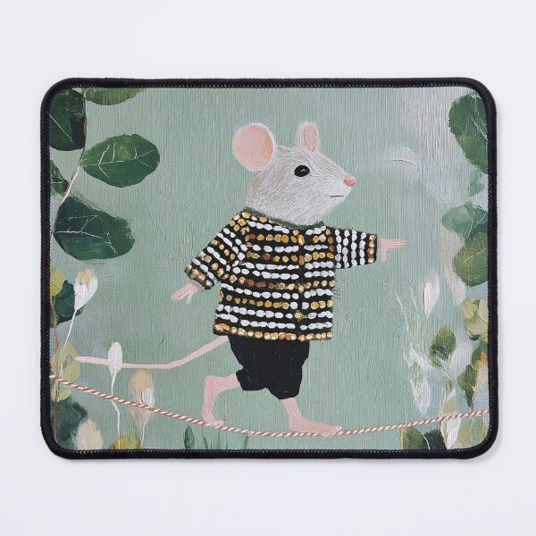 Item preview, Mouse Walking on a Tightrope designed and sold by lautir.
