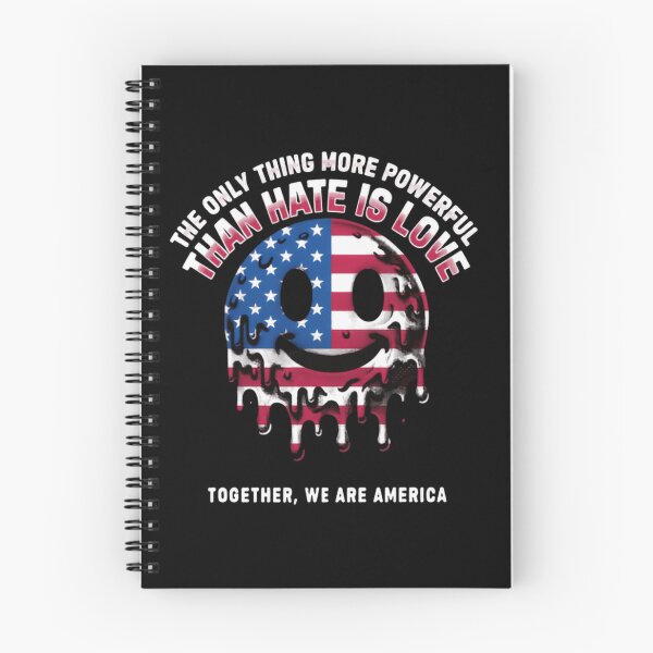 Item preview, The Only Thing More Powerful Than Hate Is Love United We Are Strong designed and sold by SkeletonsDanger.
