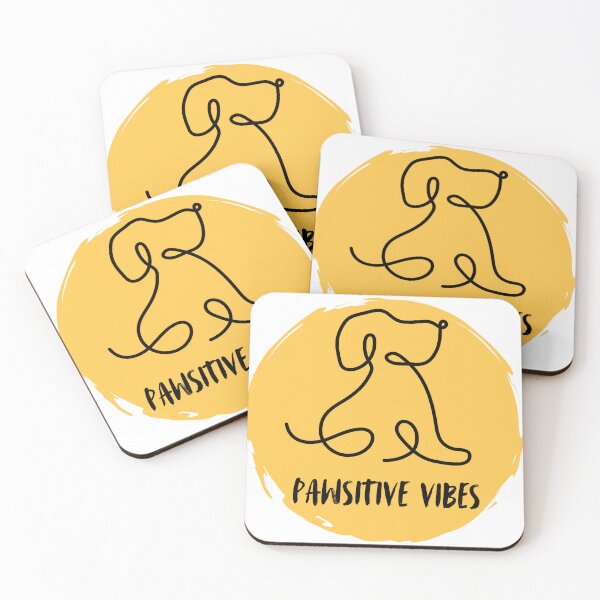 Item preview, Pawsitive vibes cute dog designed and sold by Vandavision.