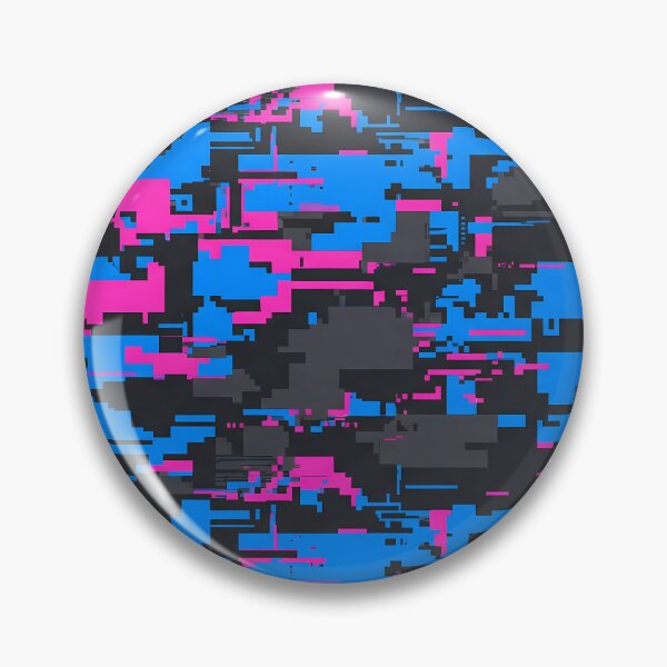 Item preview, Cyber Camo - Digital Glitch Streetwear Pattern designed and sold by Neon Nature Studio.