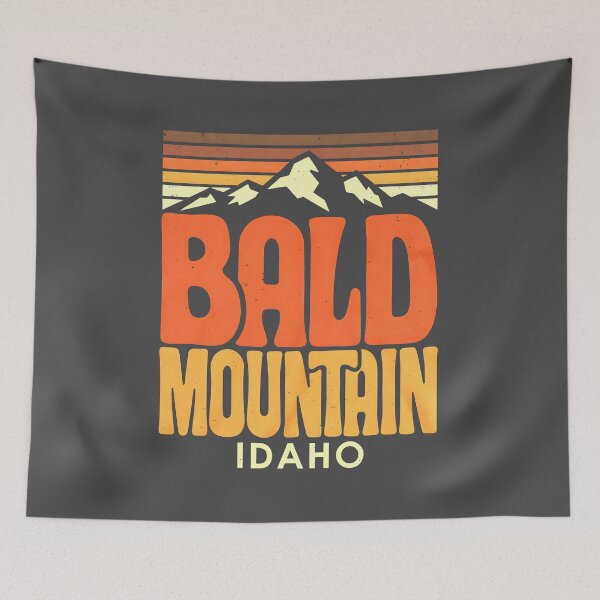 Item preview, Bald Mountain Idaho Retro 70s Vintage Ski Sunset Sun Valley Baldy designed and sold by tokyojeff.