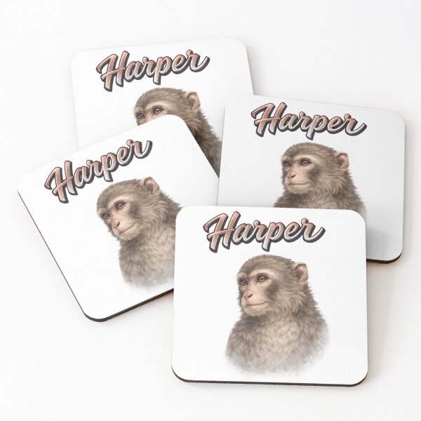 Item preview, Harper Monkey Zodiac — Intelligence, Wit and Playful Spirit of the Chinese Monkey designed and sold by AlexLineArt.