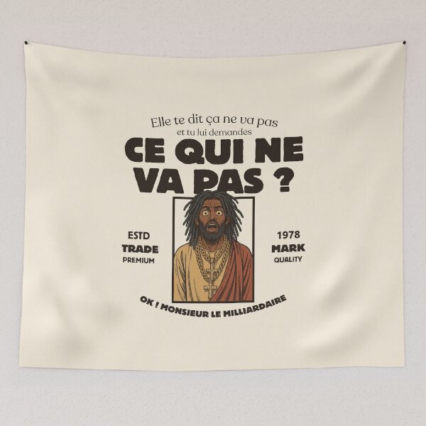 Aperçu de l'œuvre Gabon : elle te dit çca ne va pas (expression gabonaise) créée et vendue par Peerless-Prime.