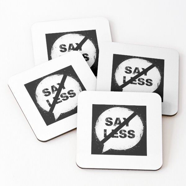 Item preview, Say Less Speech Bubble Graphic Design for Men and Women designed and sold by t-patterns.