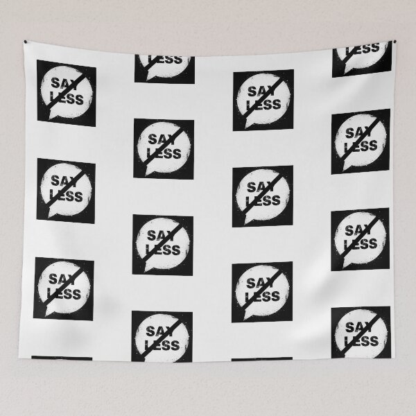 Item preview, Say Less Speech Bubble Graphic Design for Men and Women designed and sold by t-patterns.