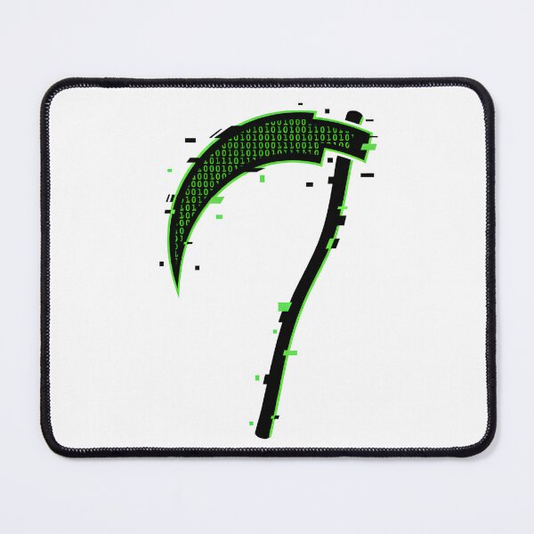 Item preview, Glitch Art Binary Code Reaper Scythe designed and sold by Kvarny.