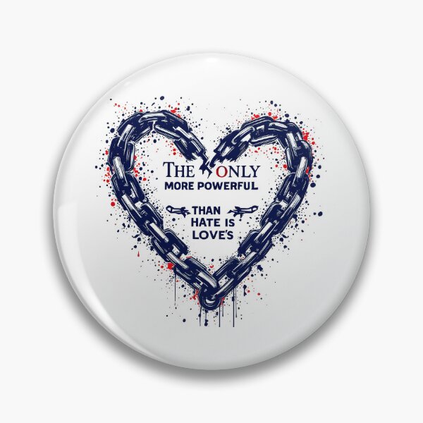Item preview, The Only Thing More Powerful Than Hate Is Love ABOLISH ICE  designed and sold by Uglyandcute.