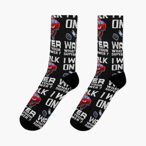 Item preview, I Walk On Water Hockey designed and sold by CleanDecor.