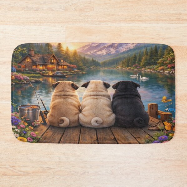 Item preview, The Pug-fect View designed and sold by Catfighter.