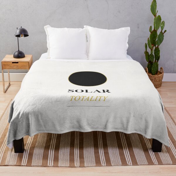 Item preview, Solar Totality Minimalist Eclipse Science Art designed and sold by Mikidesign1988.