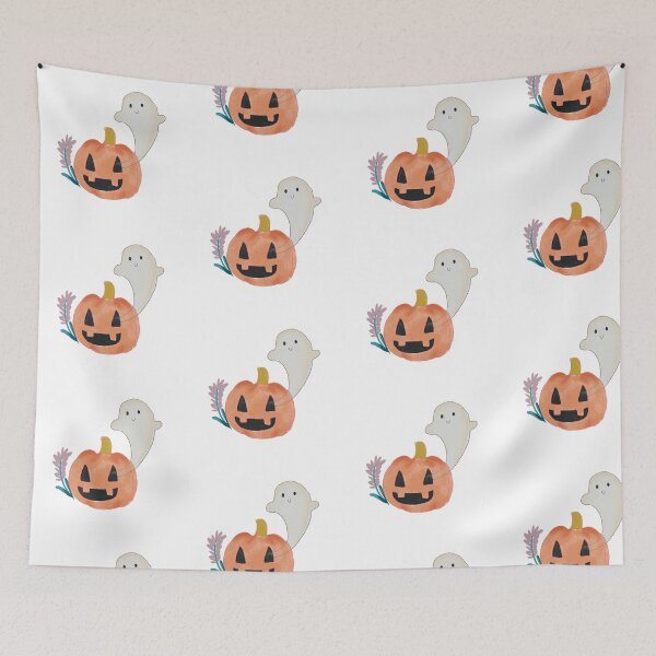 Item preview, Pumpkin Ghost design designed and sold by CottageComfortsShoppe.