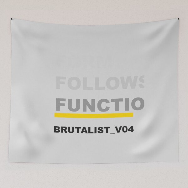 Item preview, Brutalist Structure Form Follows Function Design designed and sold by Mikidesign1988.