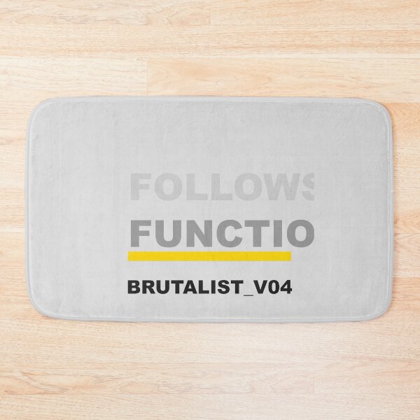 Item preview, Brutalist Structure Form Follows Function Design designed and sold by Mikidesign1988.