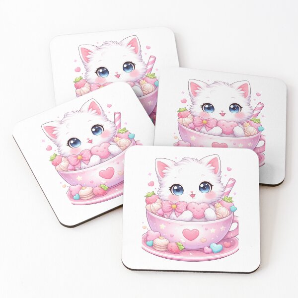 Item preview, “Kawaii Kittens with Rainbow Dreams” designed and sold by ValeriValera.
