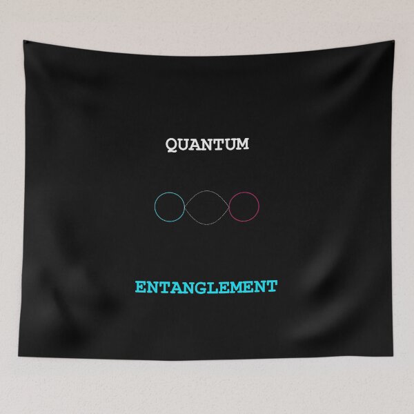 Item preview, Quantum Entanglement Physics Science Art designed and sold by Mikidesign1988.