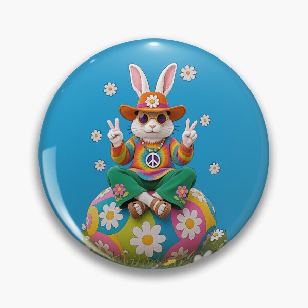 Item preview, Easter Hippie Bunnie designed and sold by Kamoufleur.