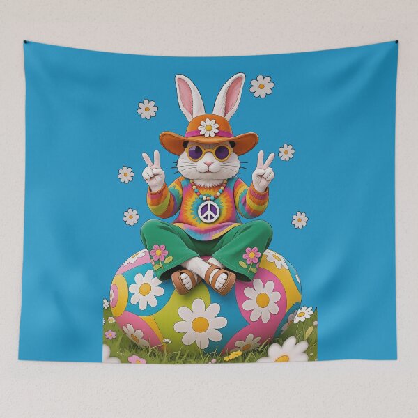 Item preview, Easter Hippie Bunnie designed and sold by Kamoufleur.