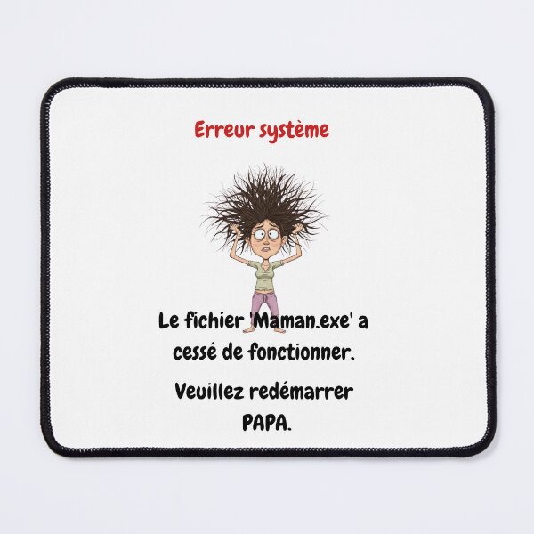 Item preview, System error designed and sold by T'as dit Maman ?!.