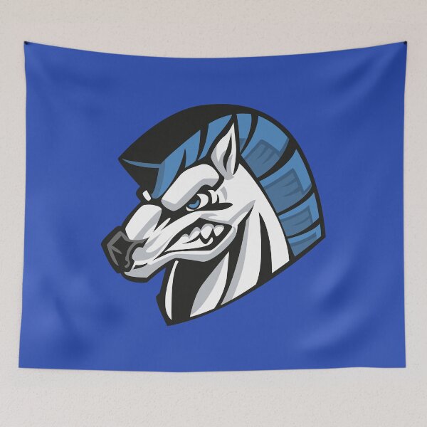 Item preview, Angry Horse Head – Fierce Stallion Mascot Design designed and sold by MerlinWear.