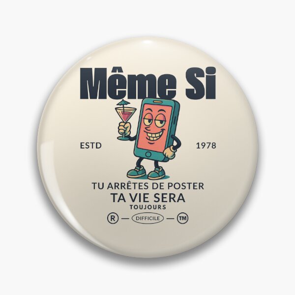 Item preview, Gabon : meme si tu arretes de poster  (Gabonese expression) designed and sold by Peerless-Prime.