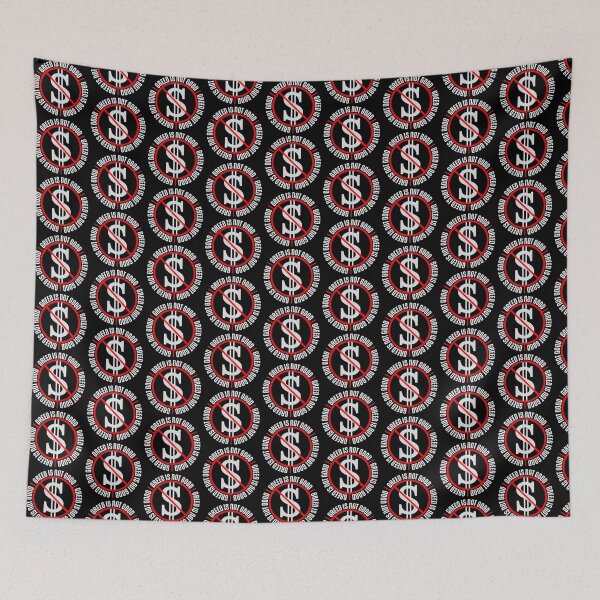 Item preview, Greed Is Not Good Anti Capitalism Statement designed and sold by shirt-o-mat.